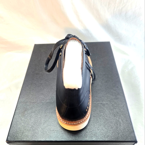 AUSTRALIA LUXE COLLECTIVE Ridgemont Men's Size 9 Black Leather Boot New - Picture 2 of 5